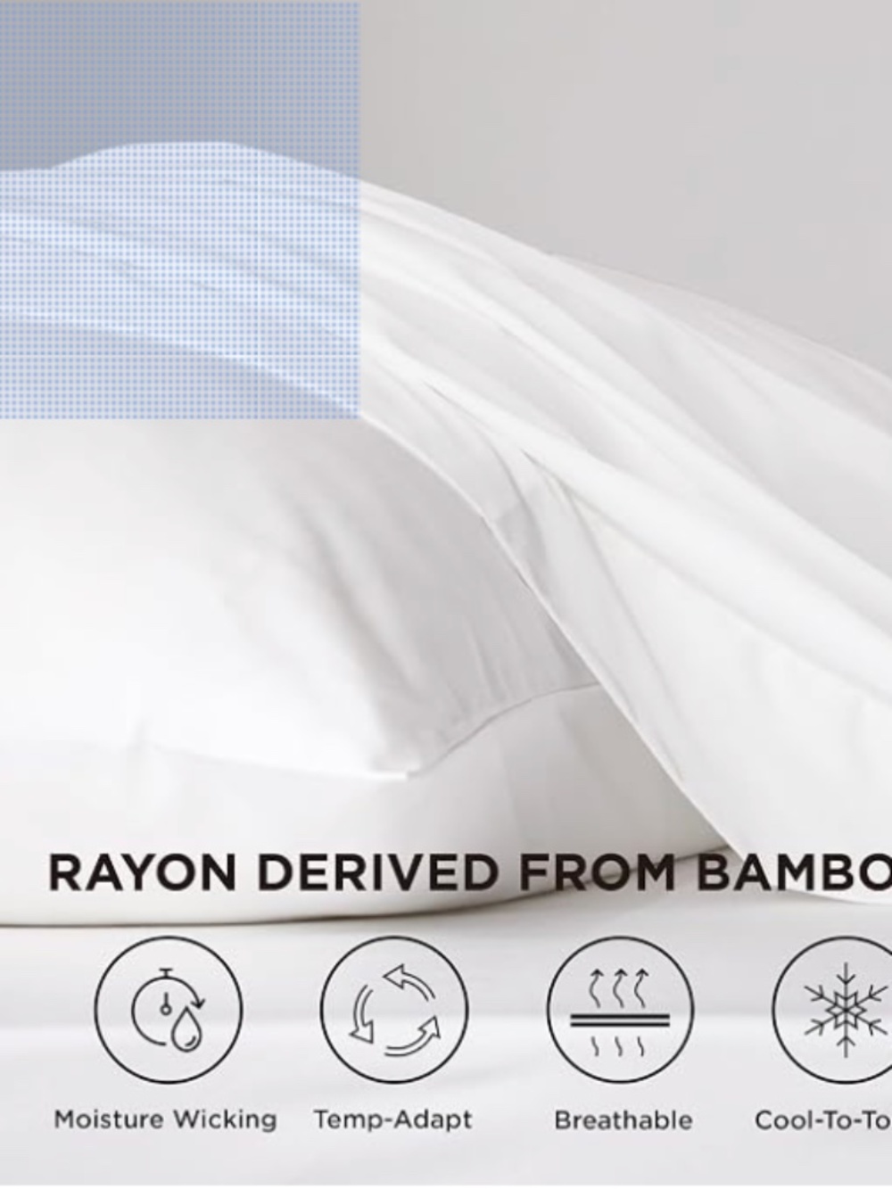 Bedsure Purewoven 100% Rayon Twin XL Sheet Set
